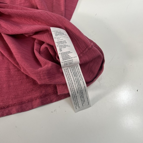 Abercrombie & Fitch Shirt Mens XL Pink 100% Cotton Logo Graphic Crewneck Tee - Picture 7 of 11